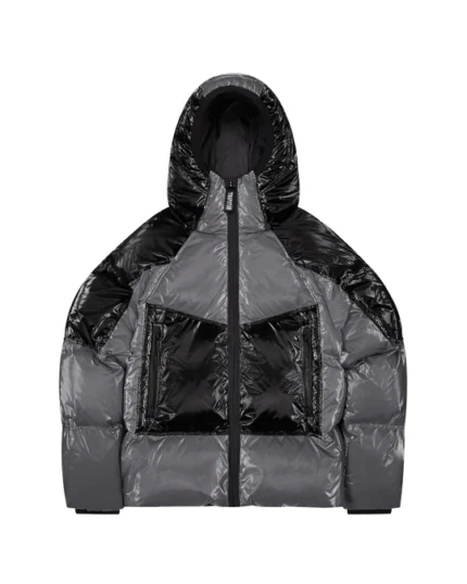 RONGATE T 2-TONE PUFFER – BLACK