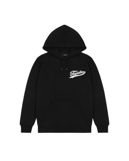 STRIKE OUT HOODIE – BLACK