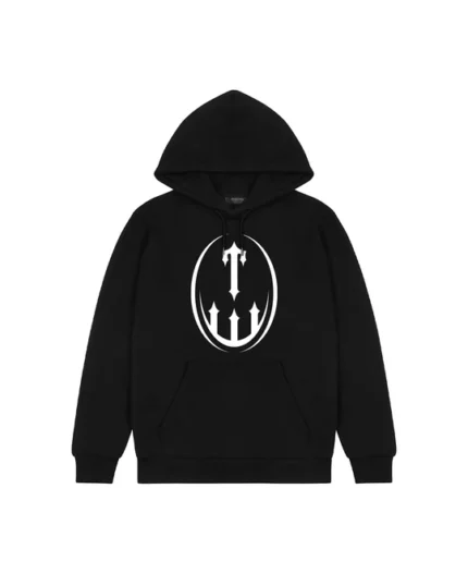 : T CREST HOODIE – BLACK