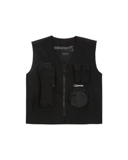 HYPERDRIVE RIPSTOP CITY VEST BLACK JACKET