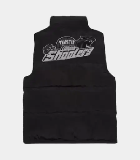 Gilet per tiratori Trapstar nero-riflettente