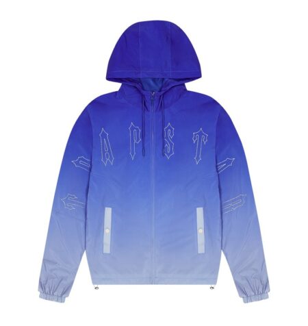 Trapstar Irongate Quilted Windbreaker Blue Gradient