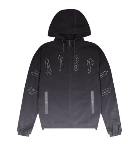 Trapstar Irongate Quilted Windbreaker Black Gradient