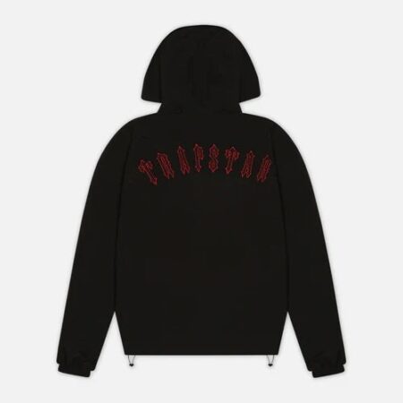 Trapstar Irongate T Windbreaker in Black/Red