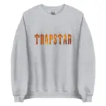 Latest Trapstar Fire Logo Sweatshirt